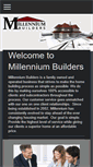 Mobile Screenshot of millennium-builders.com