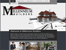 Tablet Screenshot of millennium-builders.com